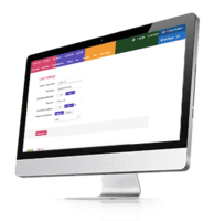 Screenshot of Online web portal with full self-management capabilities