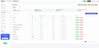 Screenshot of Inventory management