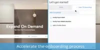 Screenshot of Accelerate the onboarding process