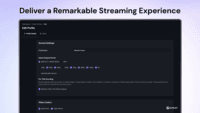Screenshot of Streaming experiences