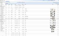 Screenshot of Product search with forever scroll.