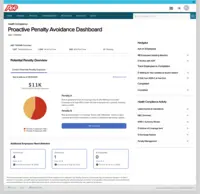 Screenshot of ADP Health Compliance