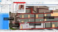 Screenshot of Produce better documentation, faster, with fully integrated 2D and 3D workflows, creating a single integrated model that allows you to view drawings and other model information directly immersed within the 3D model