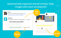 Screenshot of So your team can edit the same page at the same time and see the changes immediately. Embed images, videos or content from integrated sources to create media-rich and visually appealing content.