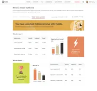 Screenshot of Hubilo Revenue Impact Dashboard