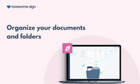 Screenshot of Document Management in Awesome Sign