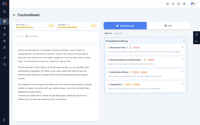 Screenshot of Optimization: Optimize copies with pro tips for more conversions.