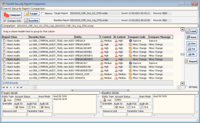 Screenshot of Overall Security Reports Comparison