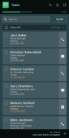 Screenshot of Viewing Task List