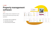 Screenshot of Property Management Software