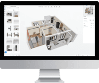 Screenshot of 3D Design/Rendering Solution