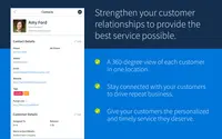 Screenshot of Strengthens customer relationships to provide better service.