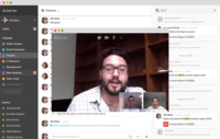 Screenshot of Hibox Videoconferencing