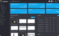 Screenshot of Dashboard to help boost productivity