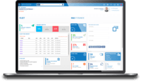 Screenshot of Customisable user dashboards
