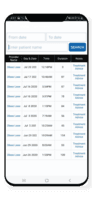 Screenshot of Simply redefining telemedicine, patients all information at a single tab.