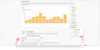 Screenshot of Build custom metrics and quickly change how they're visualized or the reporting interval.