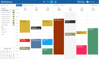 Screenshot of Mailfence Calendar