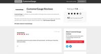 Screenshot of Automatically generate review pages for your marketing team using customer comments.