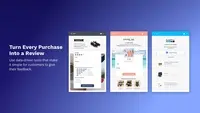 Screenshot of Turn every purchase into a review