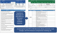 Screenshot of Expedience Duplicate to Excel