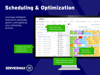 Screenshot of Scheduling & Optimizations