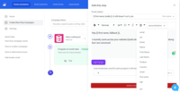 Screenshot of Create a hyper-personalized drip email campaign
