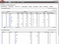 Screenshot of Job Tracking Accounts