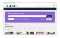 Screenshot of Acorn PLMS - Catalogue