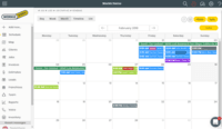 Screenshot of Scheduling