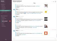 Screenshot of Slack Integration - Use Slack for managing your social with this integration