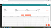 Screenshot of Get audit and activity logs of every action. With this tracking who does what can be retrieved and exported for compliance and system monitoring.