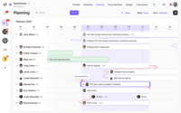 Screenshot of Full-featured planning capabilities