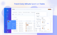 Screenshot of Time Tracking