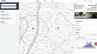 Screenshot of Geomarketing data to compare locations - Symaps Location Intelligence Platform