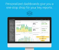 Screenshot of Share presentation-ready reports with your team or your Board of Directors.