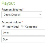 Screenshot of Payment
Funds can be collected as tickets are sold by using a merchant account. Alternatively, the Jolly payment processor can be used without the need for a 3rd party account to get paid when an event ends.