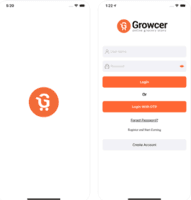 Screenshot of Growcer ios App