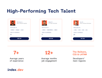 Screenshot of Tech talent