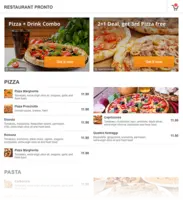 Screenshot of Run multiple promos like a pro. This paid plan allows precision selling through client segmentation and target profiling, in order to achieve and track multiple marketing goals.

With GloriaFood, compared to other food ordering systems and platforms, you control the entire database of users that have ordered from you historically, and you can market to them consistently and loyalize them with great offers and thoughtful just-in-time teasers.

Details on how to do that: https://www.gloriafood.com/restaurant-promotions-engine

To buy this, go to: https://www.gloriafood.com/pricing