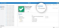 Screenshot of Role assignment for team members. Enables multiple permissions for them to perform certain tasks.