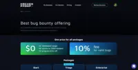 Screenshot of Pricing - bug bounty platform