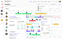 Screenshot of Timeline updated in real-time
