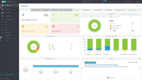 Screenshot of ESET PROTECT Dashboard 
Unified cybersecurity platform interface providing superior network visibility and control. Available as cloud or on-prem deployment.

Ensures real-time visibility for all endpoints as well as full reporting and security management for all OSes.
