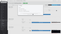 Screenshot of EvolutionX jump to feature to quickly navigate the admin