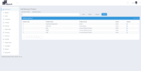 Screenshot of Customer listing page