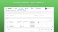 Screenshot of Project Schedule