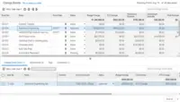 Screenshot of Gain visibility into budgets, forecasts, and projective outcomes to enable early corrective action.