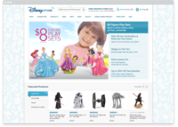Screenshot of Product Merchandising