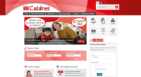 Screenshot of Cabrini - Intranet